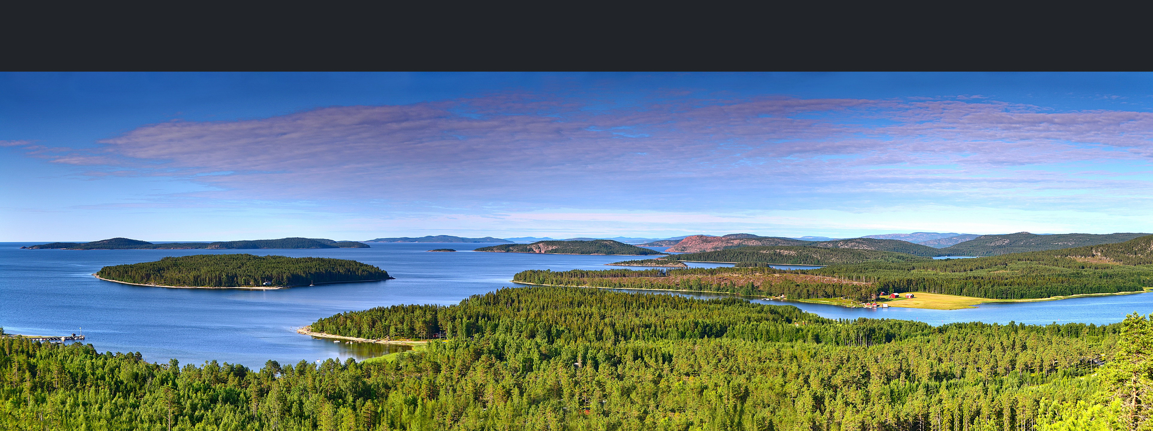 Utsikt från Ögeltjärnsberget.