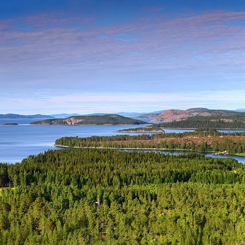 Utsikt från Ögeltjärnsberget.