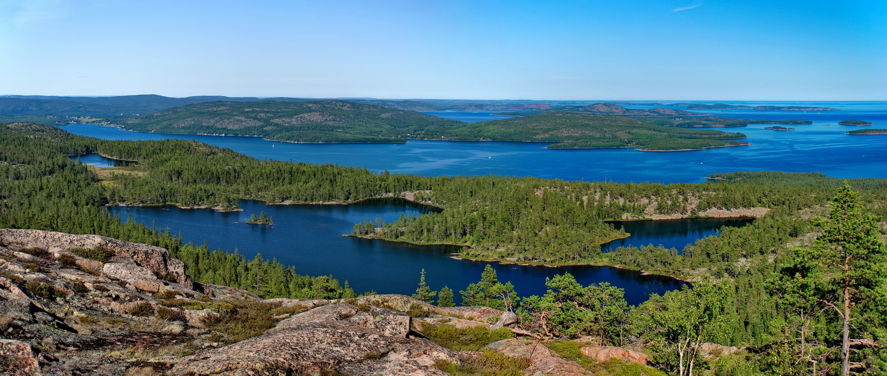 Utsikt från Slåttdalsberget.