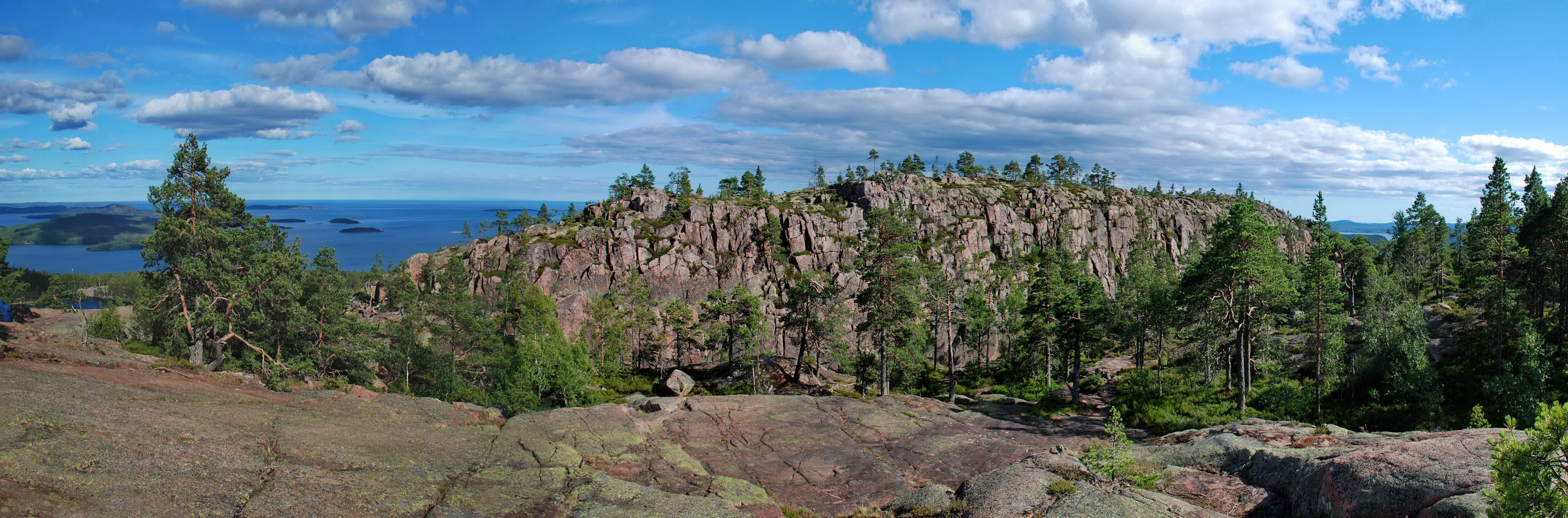 Utsikt från Slåttdalsberget.